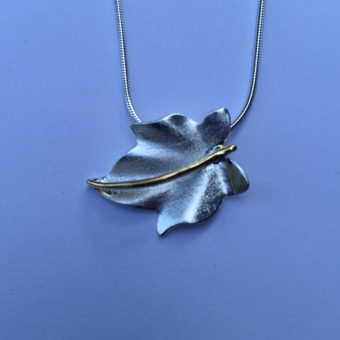 Grape Leaf Necklace