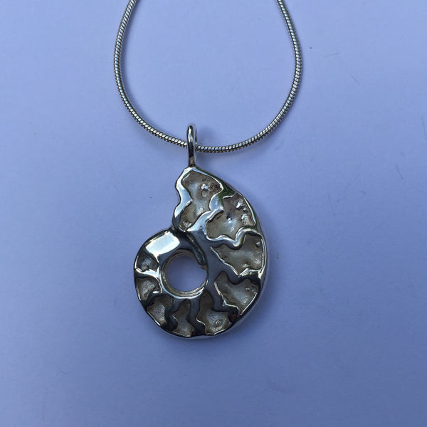 Nautilus Shell Pendant