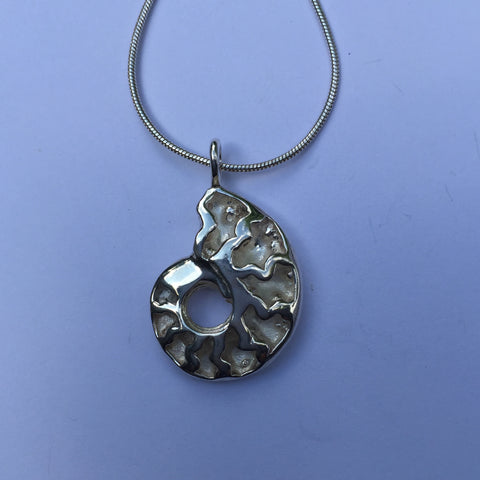 Nautilus Shell Pendant