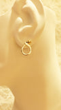 14K and Sterling Post Earrings
