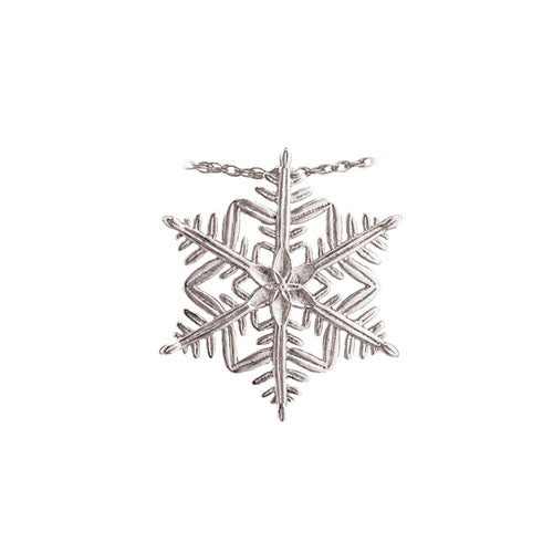 Sterling Silver Snowflake Pendant