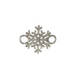 Sterling Silver Snowflake Swap Top