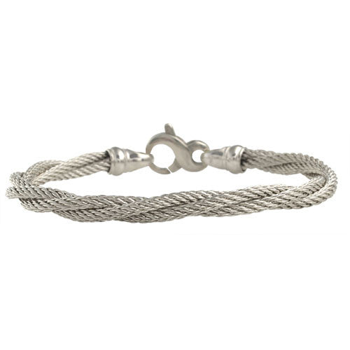 Sterling Cable Bracelet